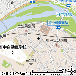 広島県府中市土生町1630周辺の地図