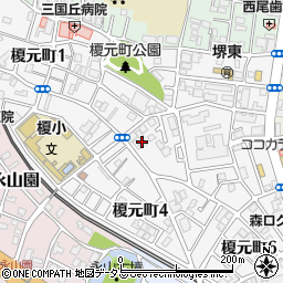 阪口建具周辺の地図