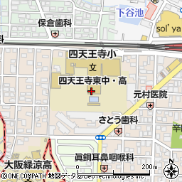大阪府藤井寺市春日丘周辺の地図