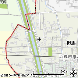 奈良県磯城郡三宅町但馬419周辺の地図