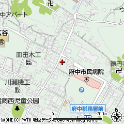 広島県府中市鵜飼町474周辺の地図