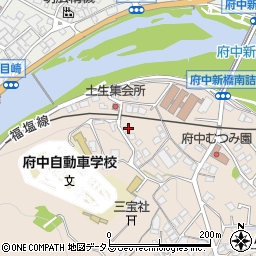 広島県府中市土生町1627周辺の地図