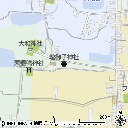 増御子神社周辺の地図