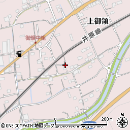 広島県福山市神辺町上御領892周辺の地図
