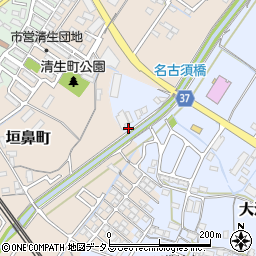 三重県松阪市大津町466周辺の地図