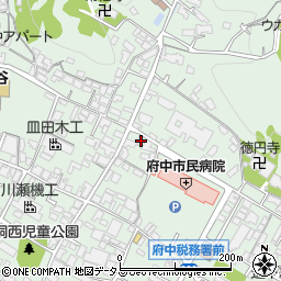 広島県府中市鵜飼町472周辺の地図