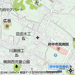 広島県府中市鵜飼町82周辺の地図