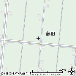 岡山県岡山市南区藤田1186周辺の地図