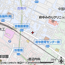 広島県府中市元町17周辺の地図