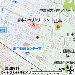 広島県府中市鵜飼町22周辺の地図