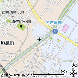 三重県松阪市大津町465-4周辺の地図
