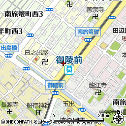 株式会社近畿第一興商堺支店周辺の地図