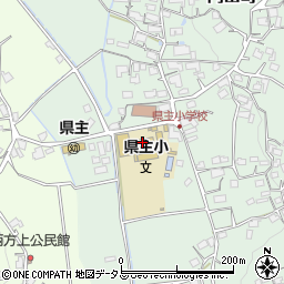 井原市立県主小学校周辺の地図