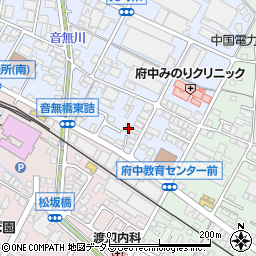 広島県府中市元町16周辺の地図
