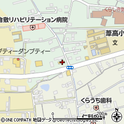 ファミリーマート倉敷笹沖店周辺の地図