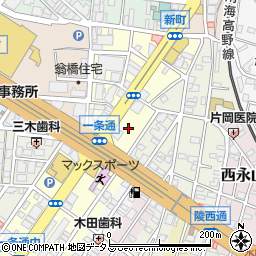 大阪府堺市堺区一条通16周辺の地図