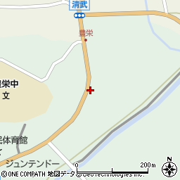 広島県東広島市豊栄町鍛冶屋499周辺の地図