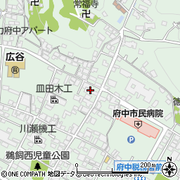 広島県府中市鵜飼町84周辺の地図