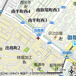 西田汽缶工業周辺の地図