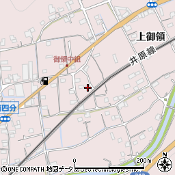 広島県福山市神辺町上御領830周辺の地図