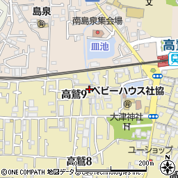 石田ハイツ２号館周辺の地図