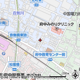 広島県府中市元町7周辺の地図