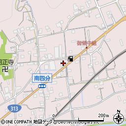 広島県福山市神辺町上御領465-1周辺の地図