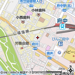 広島県府中市府中町103周辺の地図