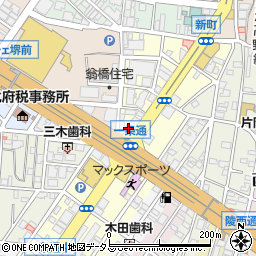 買取専門店大吉堺東店周辺の地図