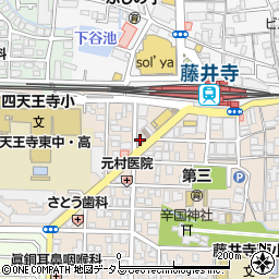 みずほ銀行藤井寺駅前 ＡＴＭ周辺の地図