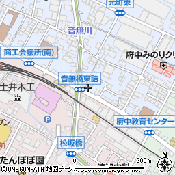 広島県府中市元町21周辺の地図