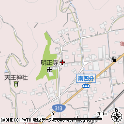 広島県福山市神辺町上御領737周辺の地図