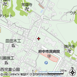 ＪＡ福山市　高齢者福祉センターひだまり周辺の地図