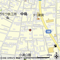 岡山県倉敷市中島2126周辺の地図