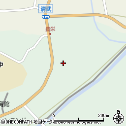 広島県東広島市豊栄町鍛冶屋490周辺の地図
