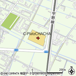 チャチャ　秋山カメラ店周辺の地図