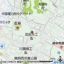 広島県府中市鵜飼町93周辺の地図