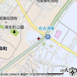三重県松阪市大津町480-3周辺の地図