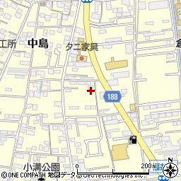 岡山県倉敷市中島2565周辺の地図