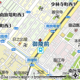 株式会社中央旅行堺周辺の地図
