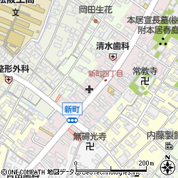三重県松阪市新町998-1周辺の地図