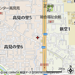株式会社大阪めいらく周辺の地図