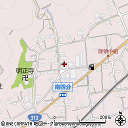 広島県福山市神辺町上御領762周辺の地図