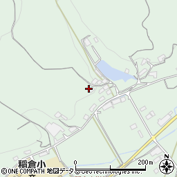 岡山県井原市下稲木町606周辺の地図