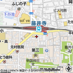 武田塾　藤井寺校周辺の地図
