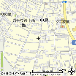 岡山県倉敷市中島2056周辺の地図
