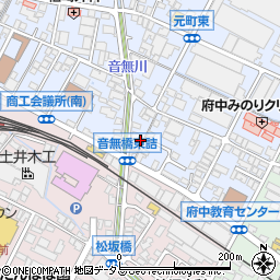 広島県府中市元町23周辺の地図