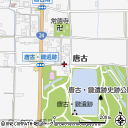 奈良県磯城郡田原本町唐古94周辺の地図