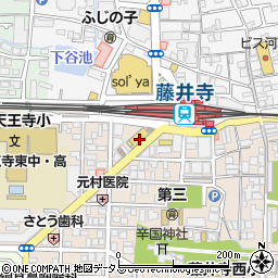 日本生命藤井寺ビル周辺の地図