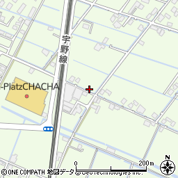 岡山県倉敷市茶屋町614周辺の地図